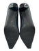Stuart Weitzman Shoe Size 8 Midnight blue Leather Upper Bow detail Loafer Pumps Midnight blue / 8
