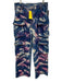 Daisy Size 1X Medium Wash & Cream Cotton Blend Denim Tie Dye Wide Leg Jeans Medium Wash & Cream / 1X