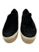 Vince Shoe Size 7 Black, Beige & Cream White Leather Upper Suede Sneakers Black, Beige & Cream White / 7
