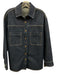 Emerson Lang Size S Dark Wash Denim Button Down Top Dark Wash / S