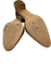 Manolo Blahnik Shoe Size 38.5 Tan Brown Leather Stacked Heel Slingback Pumps Tan Brown / 38.5