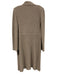 St. John Size 4 Taupe Gray Wool Blend Long Sleeve Boucle Open Front Jacket Taupe Gray / 4
