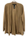 Ralph Lauren Size Medium Tan Brown Cashmere Blend Long Sleeve Knit Cardigan Tan Brown / Medium