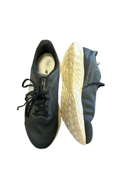 New Balance Shoe Size 12 Black & Cream Canvas Athletic Men's Sneakers 12
