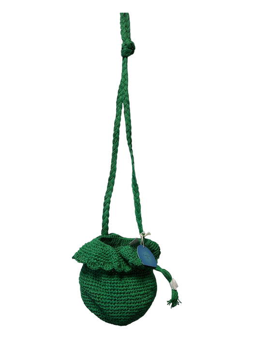 Rhode for Target Green Straw Crossbody Bucket Bag Green / S