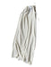 Zara Size M Bone One Shoulder Drape Maxi Dress Bone / M