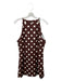 Cider Size L Brown & White Polyester Sleeveless Polka Dot Dress Brown & White / L