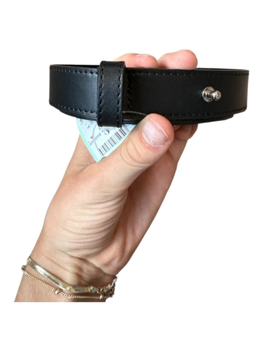 Lafayette 148 Black Leather Wrap Around Belts Black / S