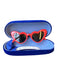 takesh Red Acetate Heart Shape Sunglasses Red
