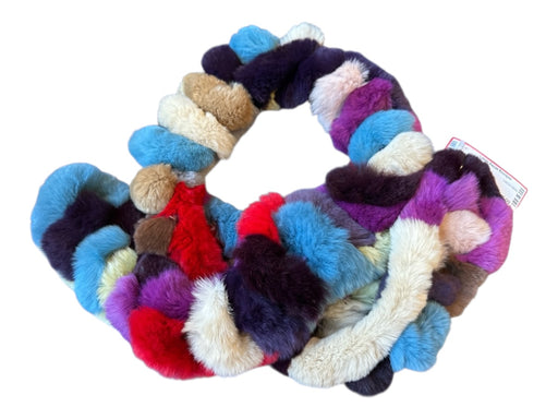 Multi Rabbit Fur scarf Multi / One Size
