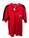 Starter Size M Red & Black Polyester UGA Athletic Men's Polo Red & Black / M
