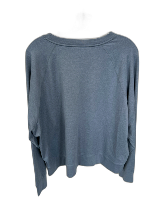 Vuori Size XXL Slate Blue Heathered Athletic Men's Sweatshirt Slate Blue / XXL