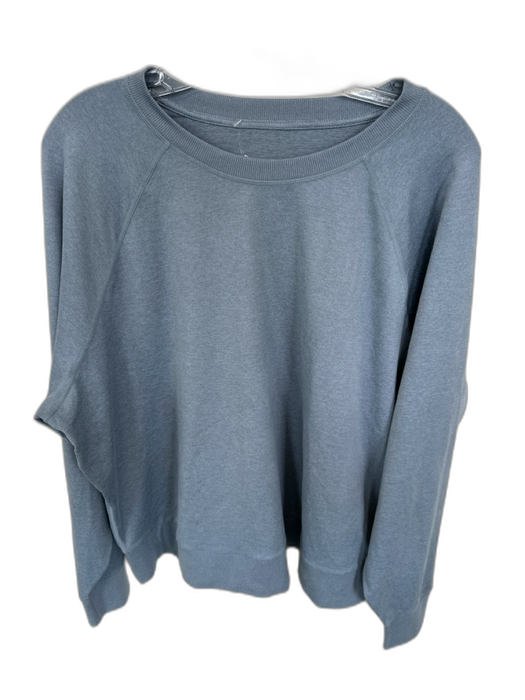 Vuori Size XXL Slate Blue Heathered Athletic Men's Sweatshirt Slate Blue / XXL