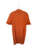 Escada Size 44 Orange Short Sleeve Buttons Midi Dress Orange / 44