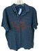 Polo Ralph Lauren Size M Navy & Red Cotton Graphic Men's Polo Navy & Red / M
