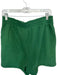 Reformation Size L Forest Green Organic Cotton Elastic Waist High Waist Shorts Forest Green / L