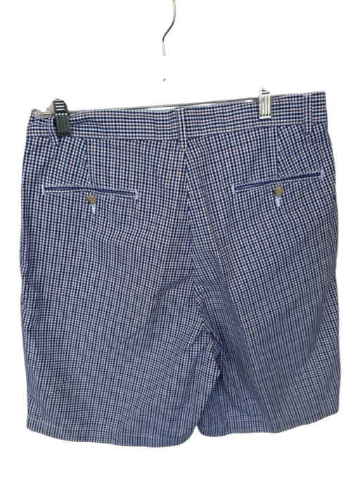 Polo Ralph Lauren NWT Size 33 Navy & Red Cotton Checkered Men's Shorts Navy & Red / 33