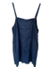 Michael Kors Size S Navy Linen Spaghetti Strap Dress Navy / S