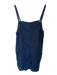 Michael Kors Size S Navy Linen Spaghetti Strap Dress Navy / S
