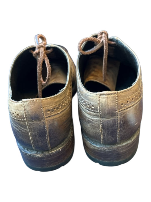 Free Bird Shoe Size 11 Brown Leather Lace Up Wingtip Men's Loafers Brown / 11