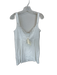 Lyrebird Size M White Cotton Sleeveless Lace Trim Bows Low Back Dress White / M
