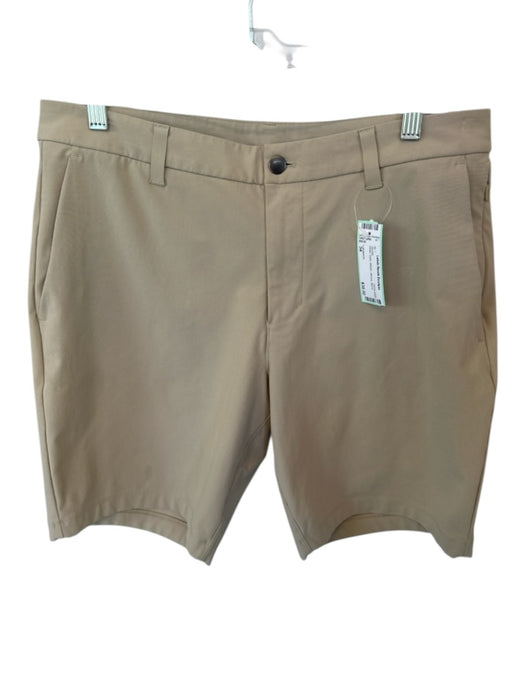 Lululemon Size 34 Khaki Solid Athletic Men's Shorts Khaki / 34