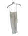 Alex Mill Size L White & Multi Linen Spaghetti Strap Striped Maxi Dress White & Multi / L