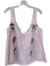 Lyrebird Size M Purple & Multi Cotton Sleeveless Embroidered Flowers Top Purple & Multi / M