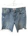 We The Free Size 29 Light Wash Cotton High Waist Button Fly distressed Shorts Light Wash / 29
