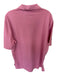 Polo Golf Size L Pink Solid Golf Men's Polo Pink / L