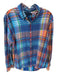 Ralph Lauren Size L Multi Cotton Plaid Button Down Men's Shirt Multi / L