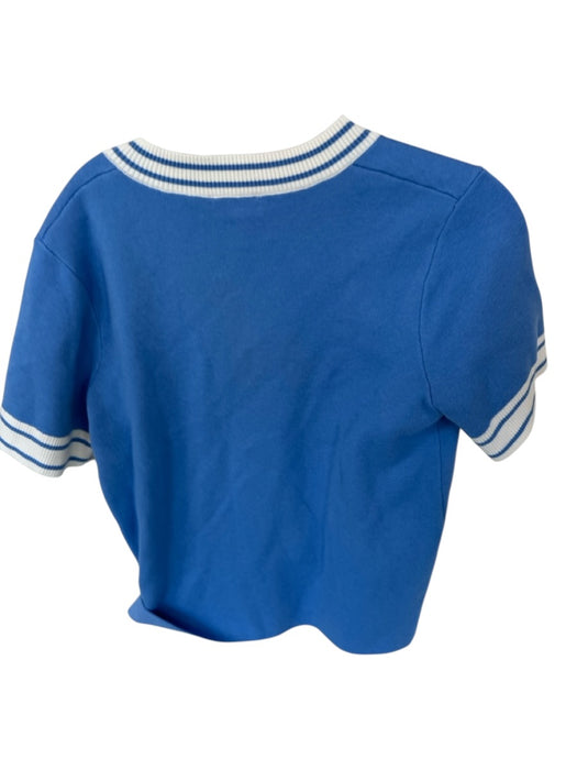 Baum und Pferdgarten Size S Cornflower Blue Polyester Blend Short Sleeve Top Cornflower Blue / S