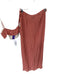 Reformation Size 4 Red & White Viscose Spaghetti Strap Gingham Cropped Skirt Set Red & White / 4