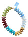 Multi Resin Chunky Beads Short Necklace Multi