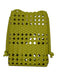 Green Vegan Leather Woven Crossbody Bag Green / S