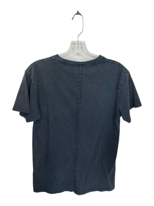 Anine Bing Size XS Gray & Red Cotton Short Sleeve Eagle Logo Top Gray & Red / XS