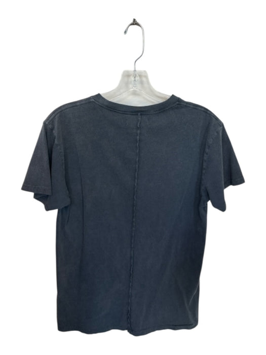 Anine Bing Size XS Gray & Red Cotton Short Sleeve Eagle Logo Top Gray & Red / XS