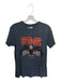 Anine Bing Size XS Gray & Red Cotton Short Sleeve Eagle Logo Top Gray & Red / XS