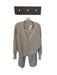 FP Movement Size S Taupe Cotton Long Sleeve Waffle Jogger Buttons Pant Set Taupe / S
