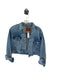 Levi's Size L Med Light Wash Cotton Long Sleeve Buttons Denim Jacket Med Light Wash / L