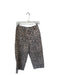 Topshop Size 4 Brown & Black Cotton High Waist Barrel Leg Animal Print Pants Brown & Black / 4