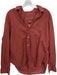 Frank & Eileen Size M Mauve Cotton Long Sleeve Button Down Top Mauve / M