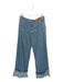 We The Free Size 26 Med Light Wash Cotton Low Rise Baggy Fit Cuffed Jeans Med Light Wash / 26