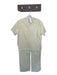 Gap Size M Yellow & Blue Cotton Short Sleeve Striped Pants Pajamas Yellow & Blue / M