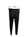 Spanx Size M Black & White Coated Elastic Waist Side Stripe Leggings Black & White / M
