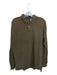 Polo Ralph Lauren Size L Green Cotton Solid Men's Polo Green / L