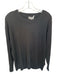 J. Crew Size XS Black Cashmere Long Sleeve Crew Neck Sweater Black / XS