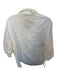 Vince Size 6 White Cotton Long Sleeve Drawstring Sleeve Button Down Poplin Top White / 6