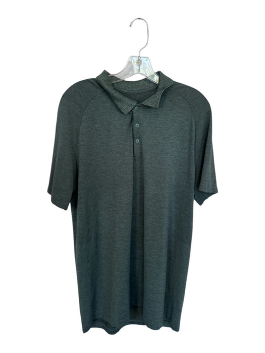 Lululemon Size XL Green Dots Athletic Men's Polo Green / XL