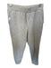 Frank & Eileen Size M Gray Cotton Elastic Waist Heathered Front Pockets Pants Gray / M